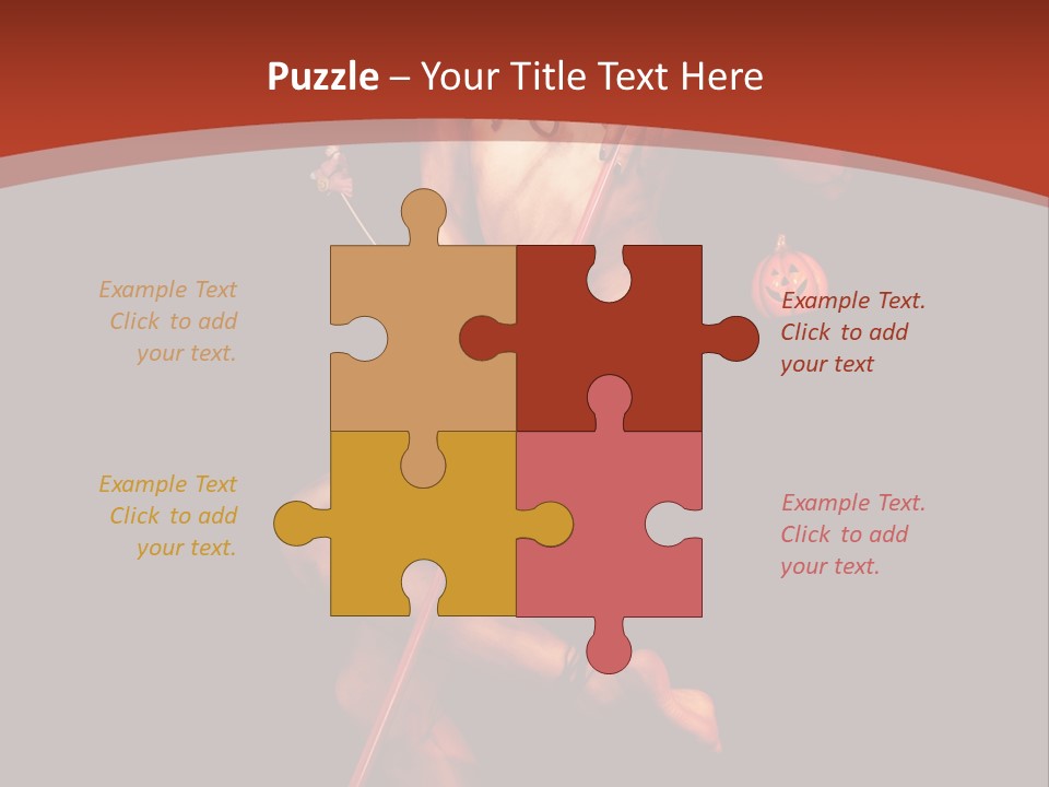 Beautiful Devil PowerPoint Template