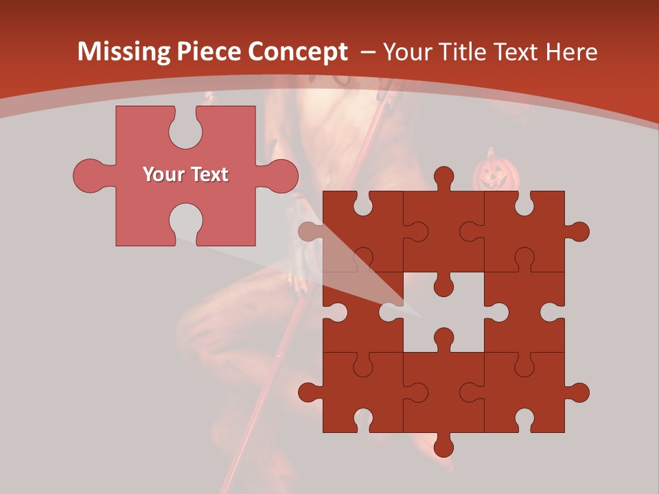 Beautiful Devil PowerPoint Template