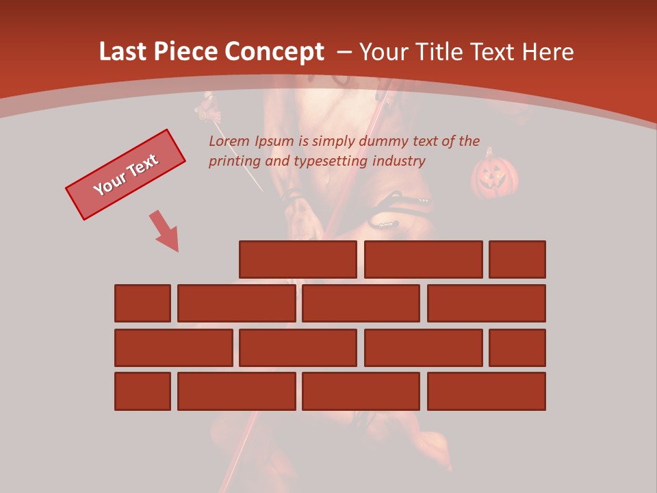 Beautiful Devil PowerPoint Template