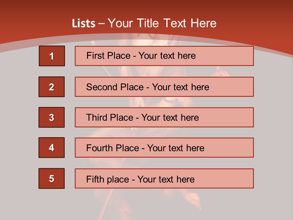 Beautiful Devil PowerPoint Template
