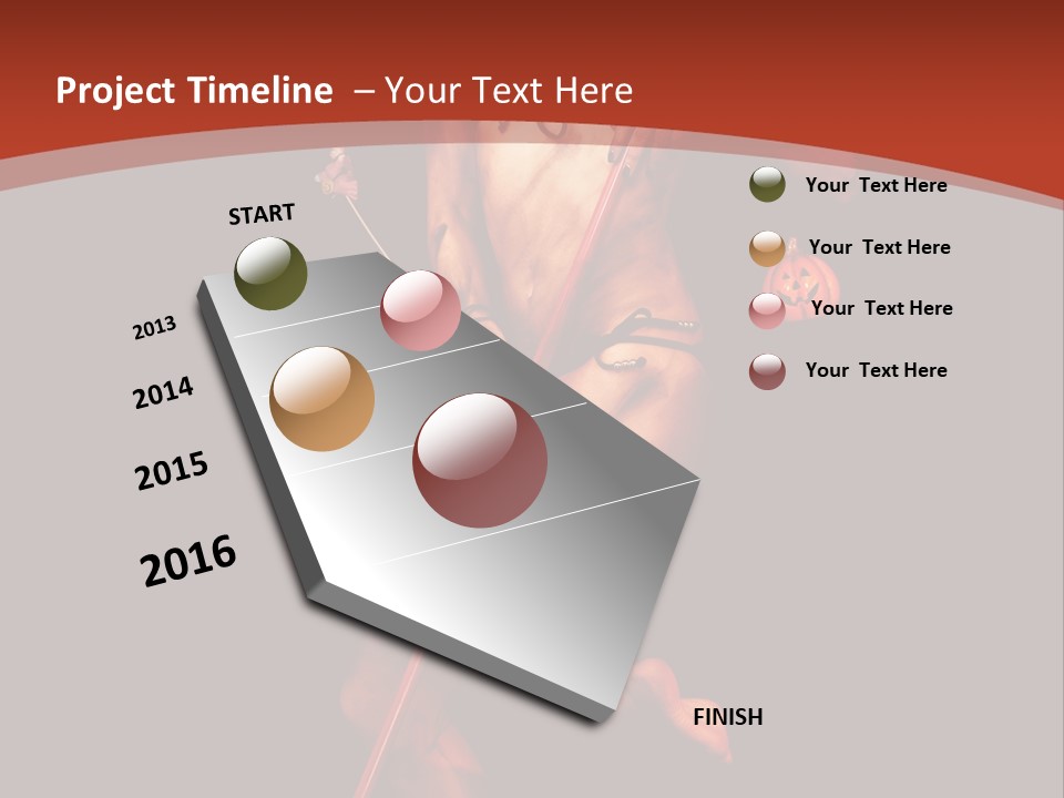 Beautiful Devil PowerPoint Template
