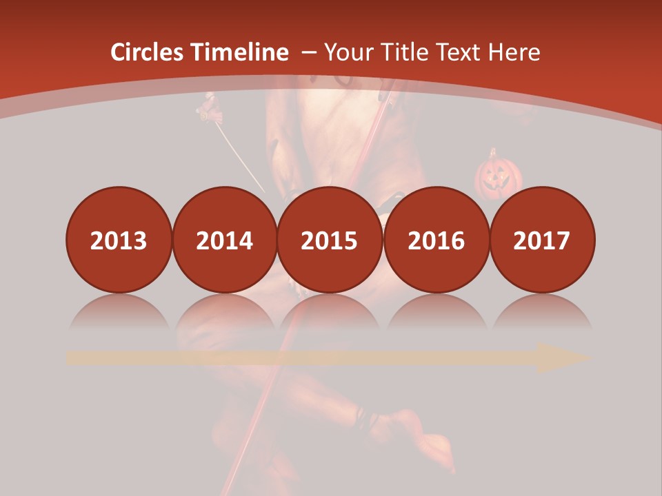 Beautiful Devil PowerPoint Template