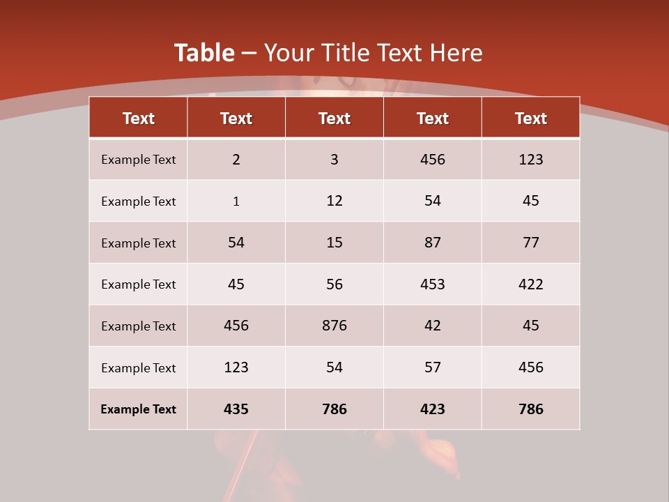 Beautiful Devil PowerPoint Template
