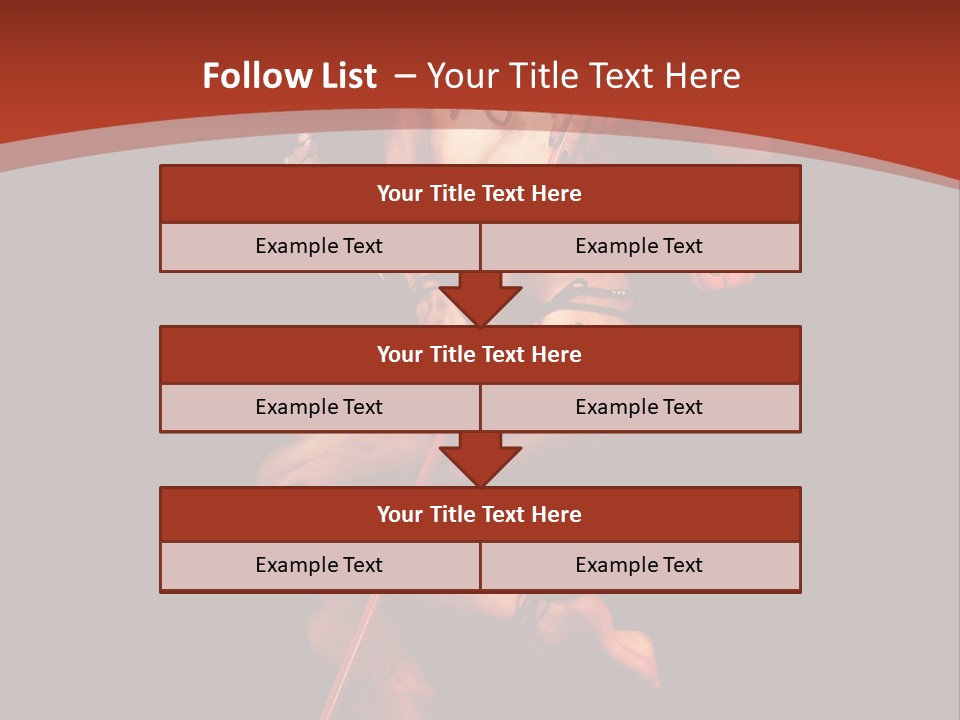 Beautiful Devil PowerPoint Template
