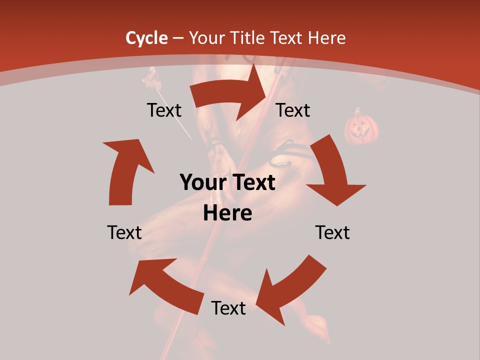 Beautiful Devil PowerPoint Template