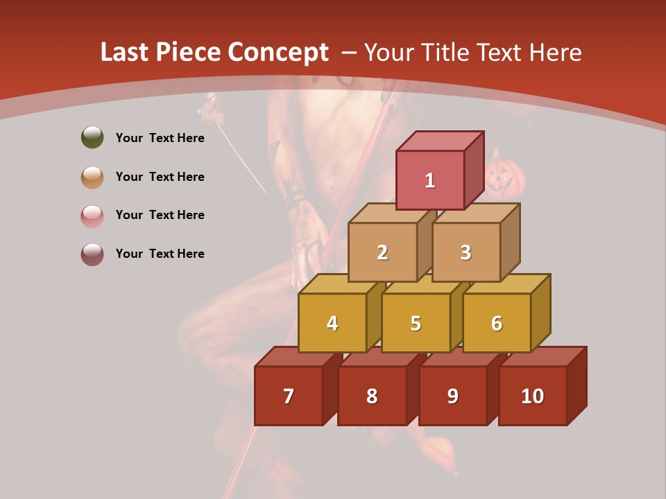 Beautiful Devil PowerPoint Template