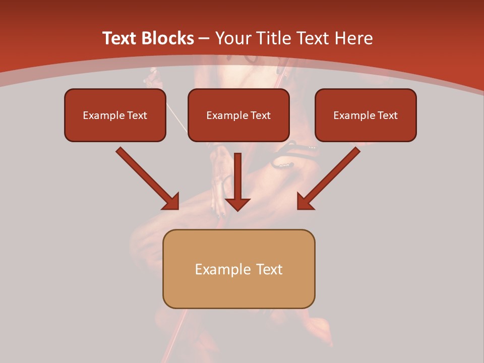 Beautiful Devil PowerPoint Template
