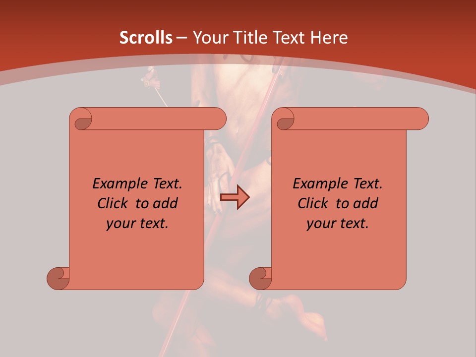 Beautiful Devil PowerPoint Template
