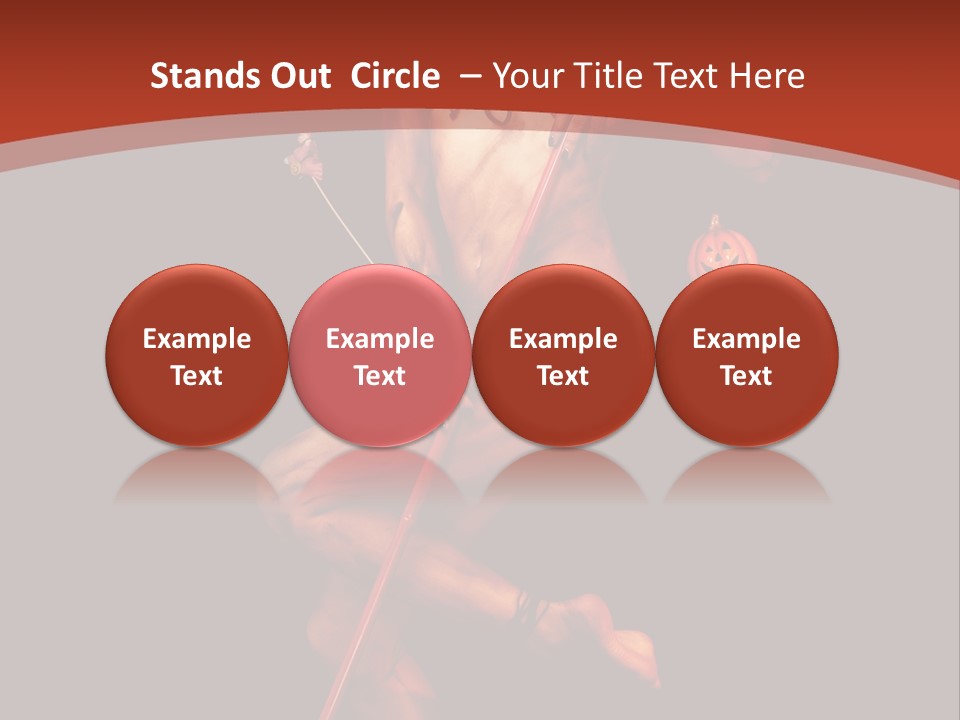 Beautiful Devil PowerPoint Template