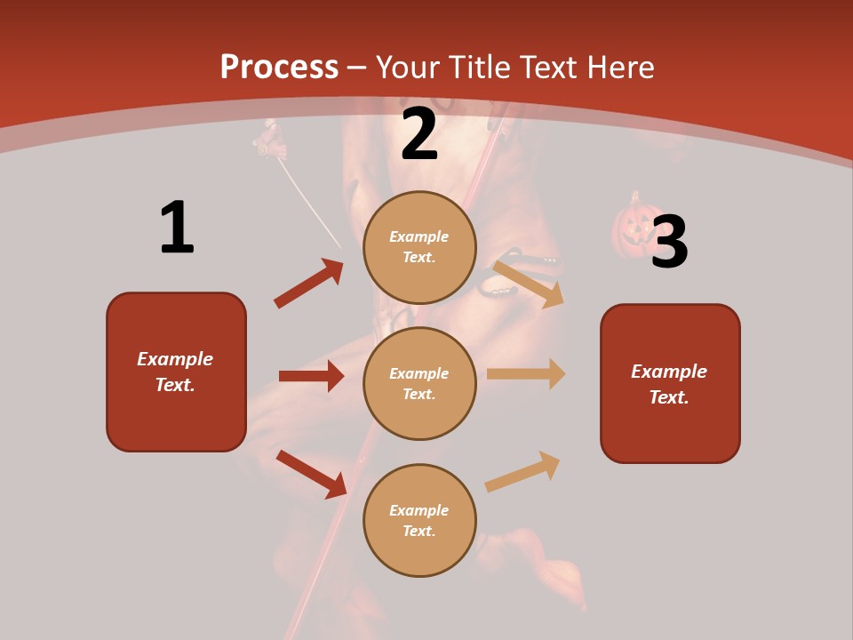 Beautiful Devil PowerPoint Template