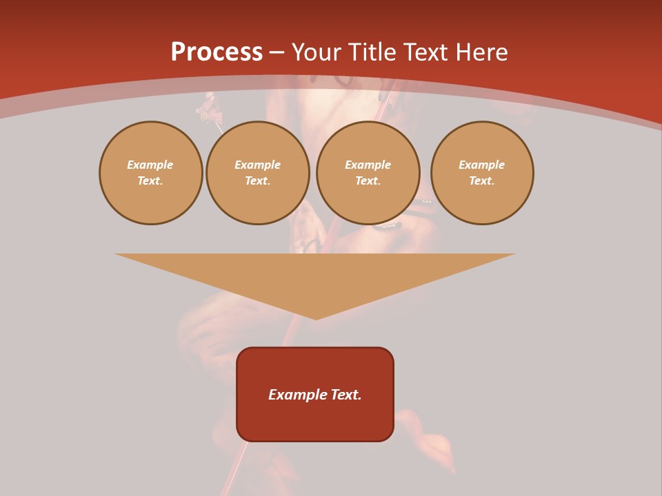 Beautiful Devil PowerPoint Template