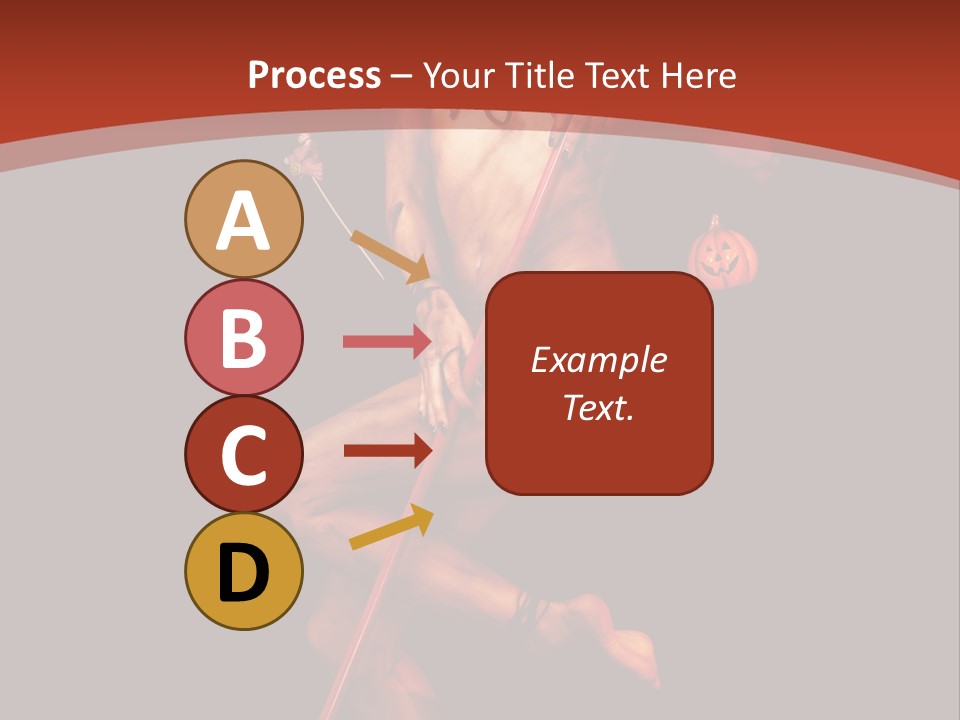 Beautiful Devil PowerPoint Template