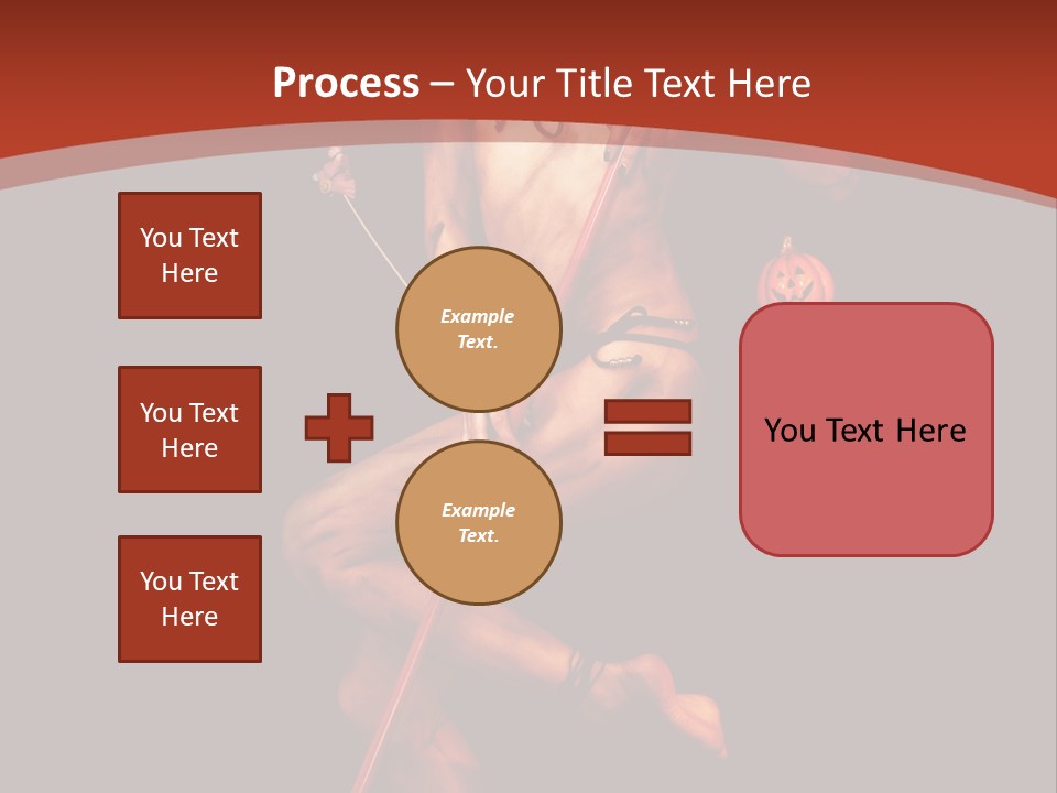 Beautiful Devil PowerPoint Template