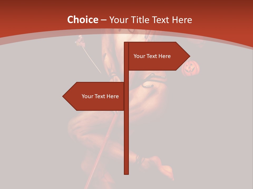 Beautiful Devil PowerPoint Template