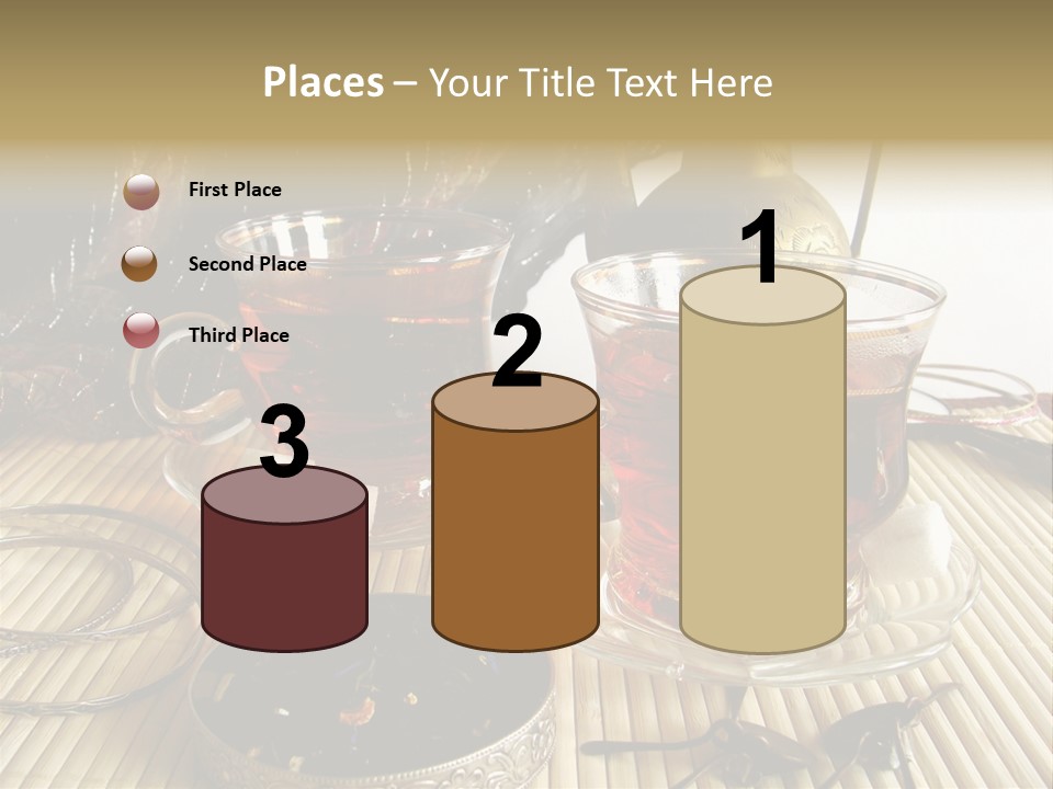 Tea Wallpaper Hd PowerPoint Template