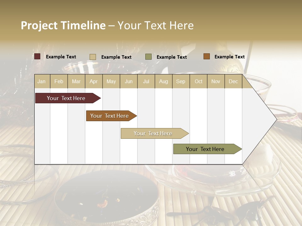 Tea Wallpaper Hd PowerPoint Template