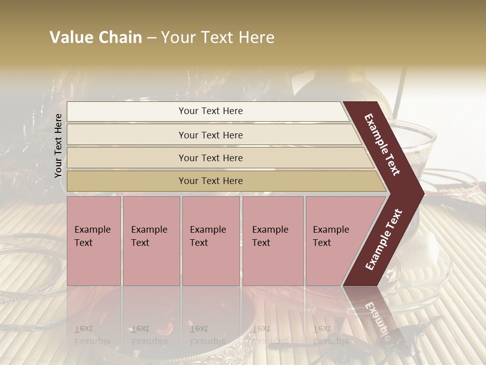 Tea Wallpaper Hd PowerPoint Template