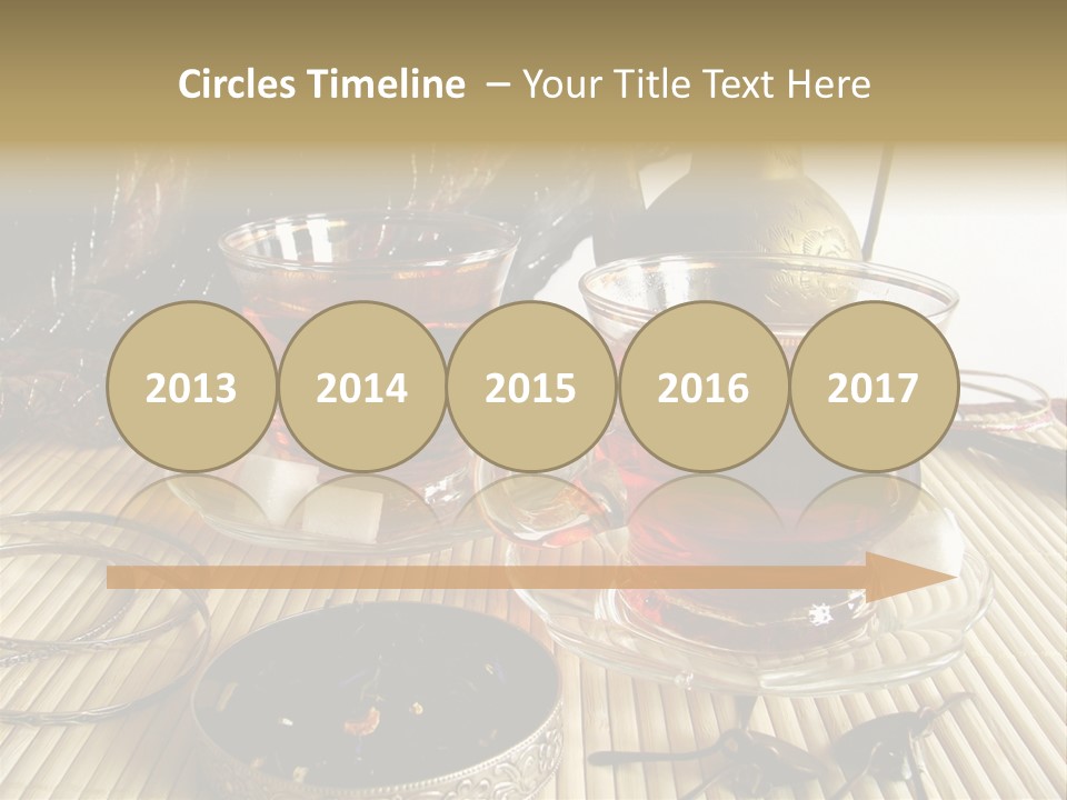 Tea Wallpaper Hd PowerPoint Template