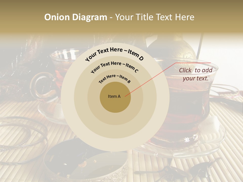 Tea Wallpaper Hd PowerPoint Template