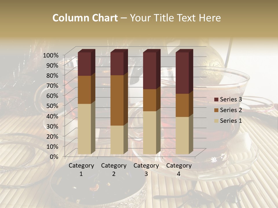 Tea Wallpaper Hd PowerPoint Template