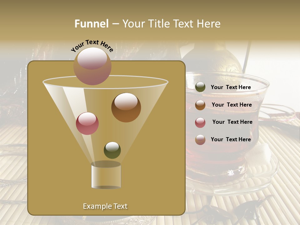 Tea Wallpaper Hd PowerPoint Template