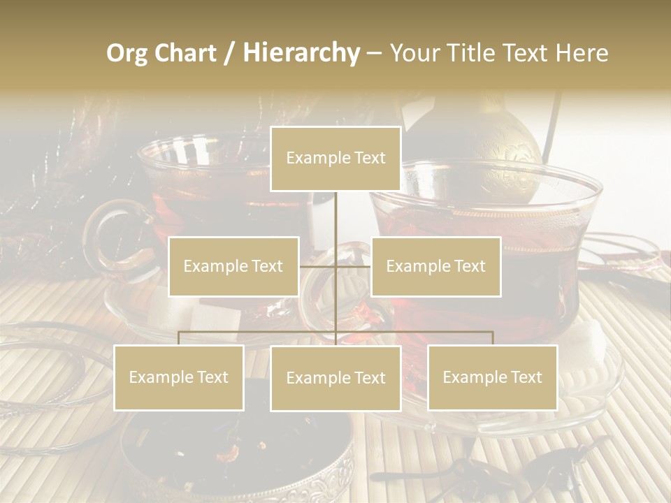 Tea Wallpaper Hd PowerPoint Template