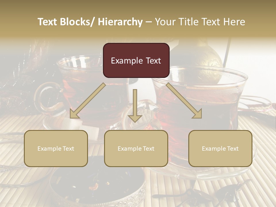 Tea Wallpaper Hd PowerPoint Template