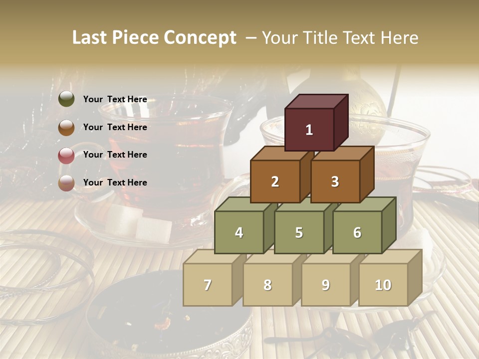 Tea Wallpaper Hd PowerPoint Template