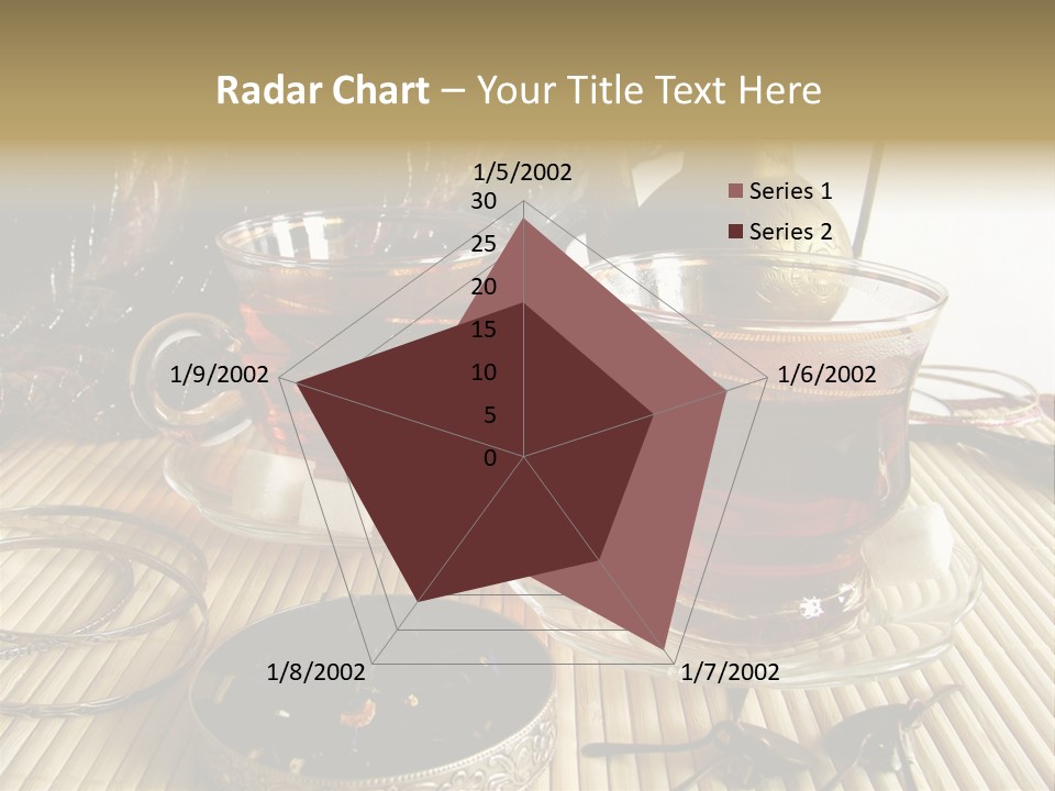 Tea Wallpaper Hd PowerPoint Template