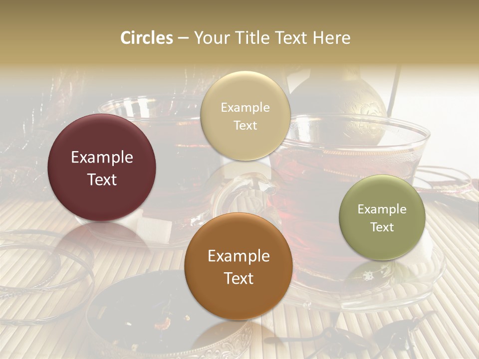 Tea Wallpaper Hd PowerPoint Template