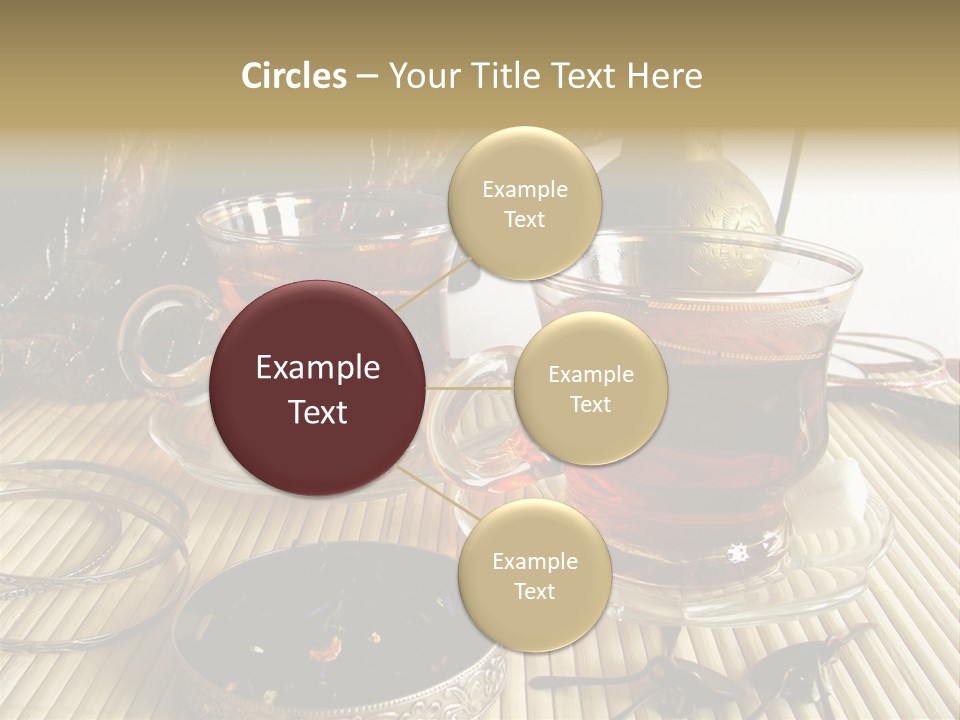 Tea Wallpaper Hd PowerPoint Template