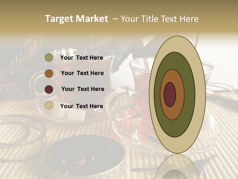 Tea Wallpaper Hd PowerPoint Template