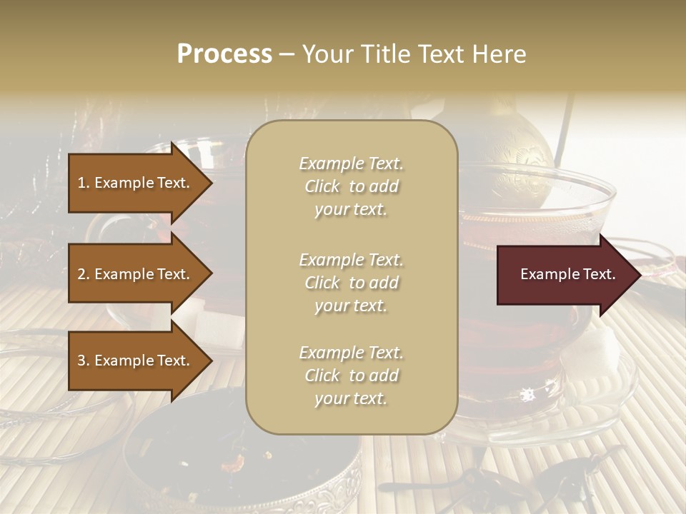 Tea Wallpaper Hd PowerPoint Template