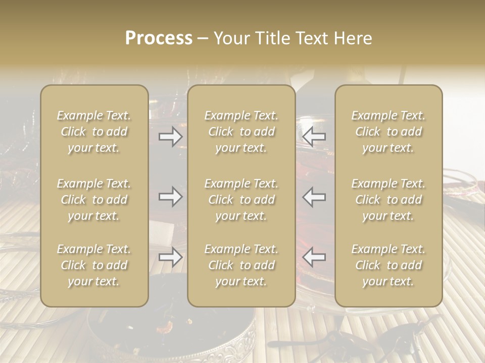 Tea Wallpaper Hd PowerPoint Template