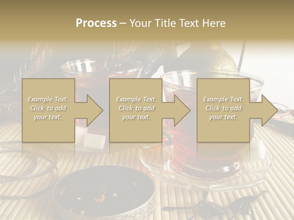 Tea Wallpaper Hd PowerPoint Template