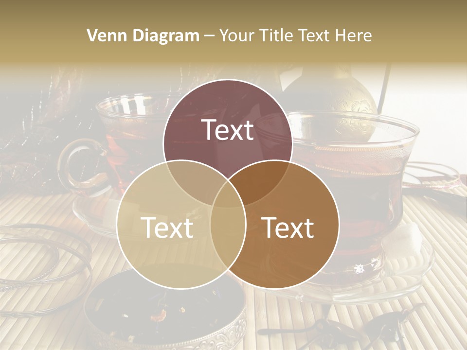 Tea Wallpaper Hd PowerPoint Template