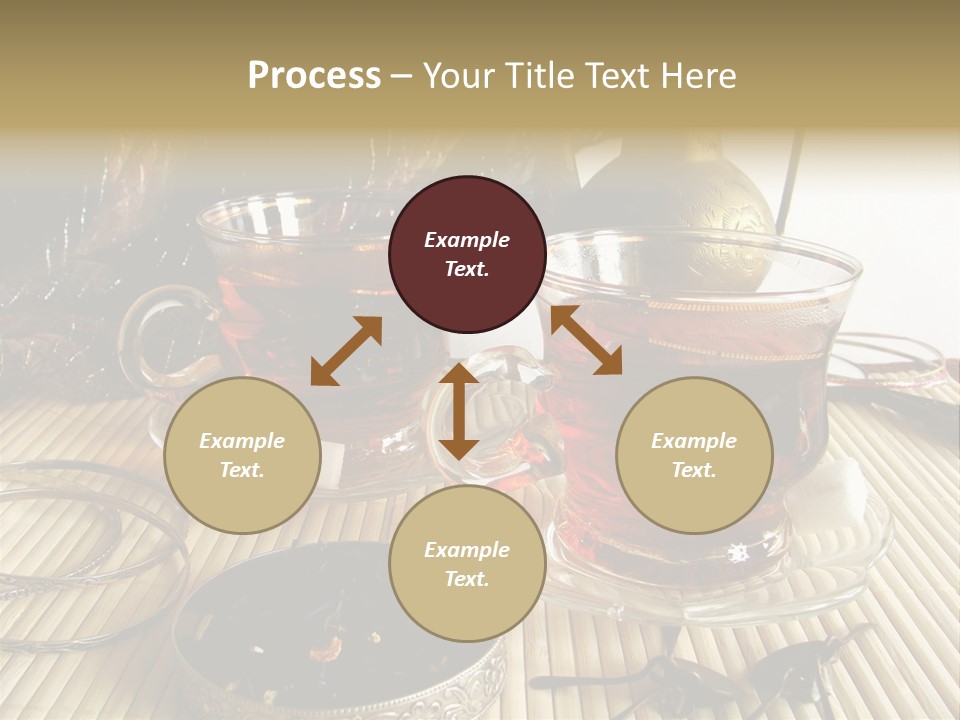 Tea Wallpaper Hd PowerPoint Template