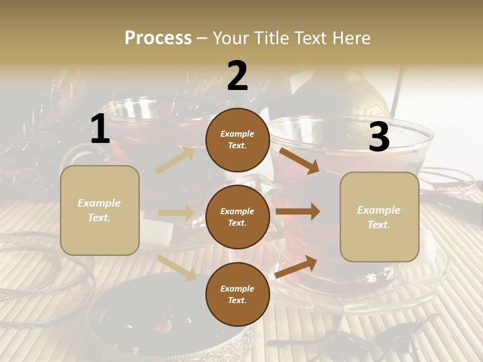 Tea Wallpaper Hd PowerPoint Template