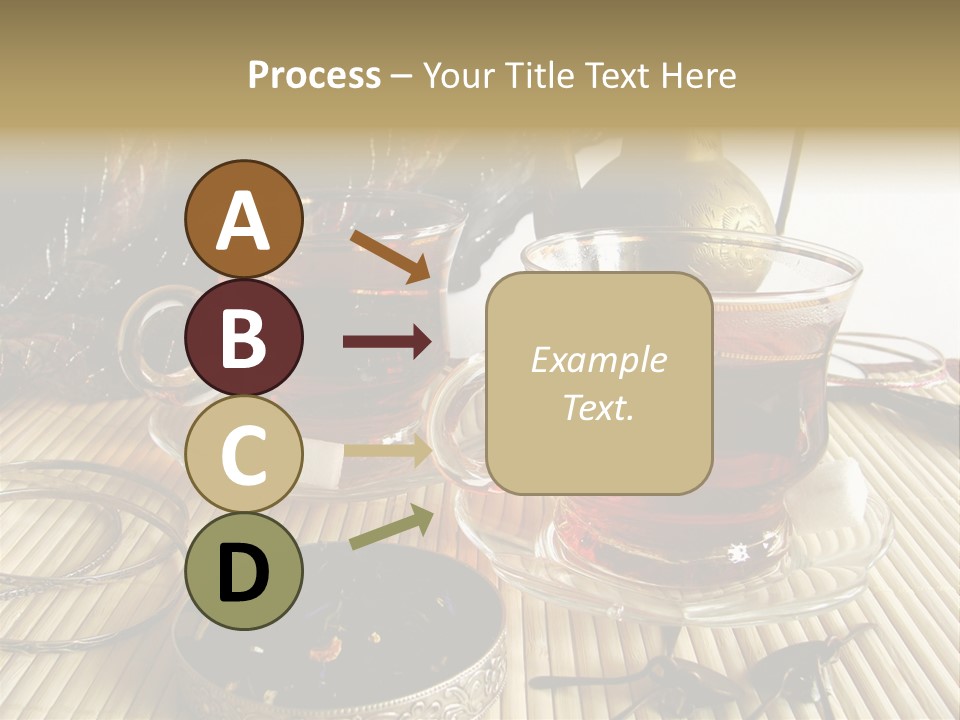 Tea Wallpaper Hd PowerPoint Template