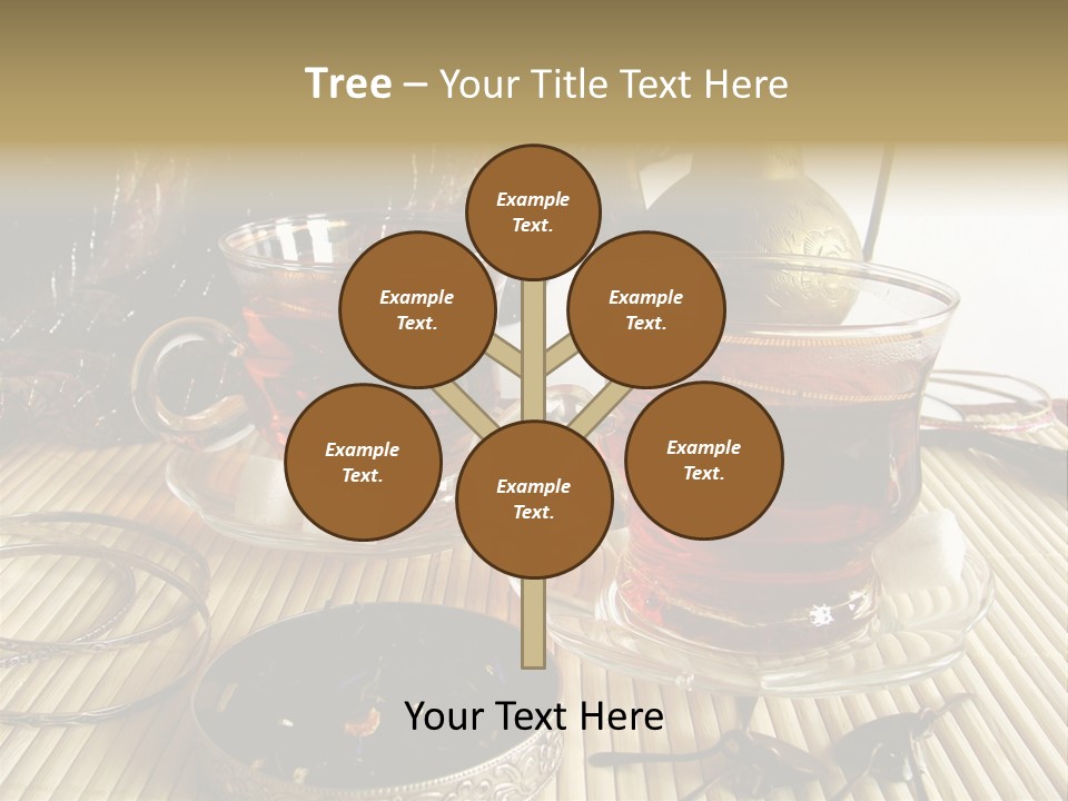 Tea Wallpaper Hd PowerPoint Template