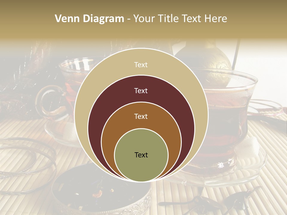 Tea Wallpaper Hd PowerPoint Template