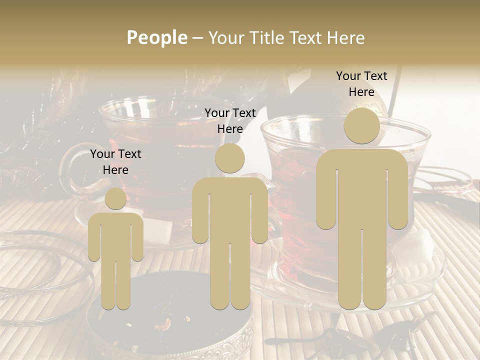 Tea Wallpaper Hd PowerPoint Template