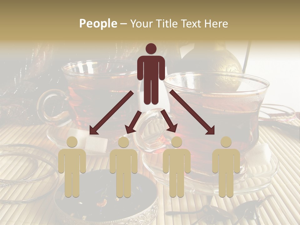 Tea Wallpaper Hd PowerPoint Template