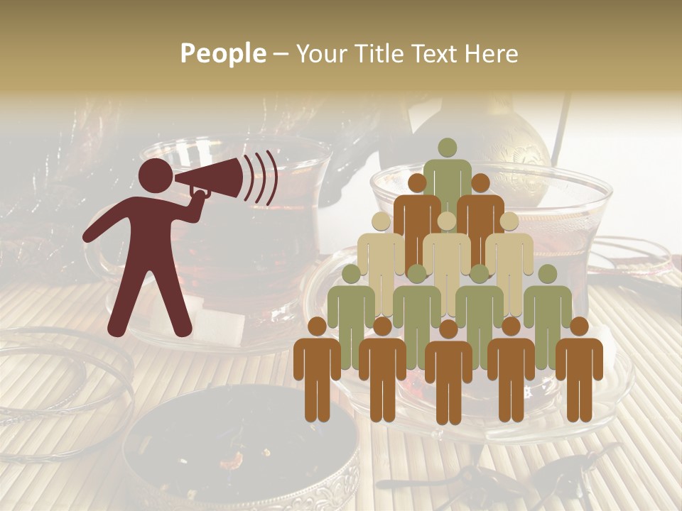 Tea Wallpaper Hd PowerPoint Template