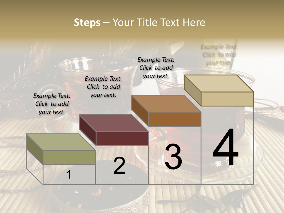 Tea Wallpaper Hd PowerPoint Template