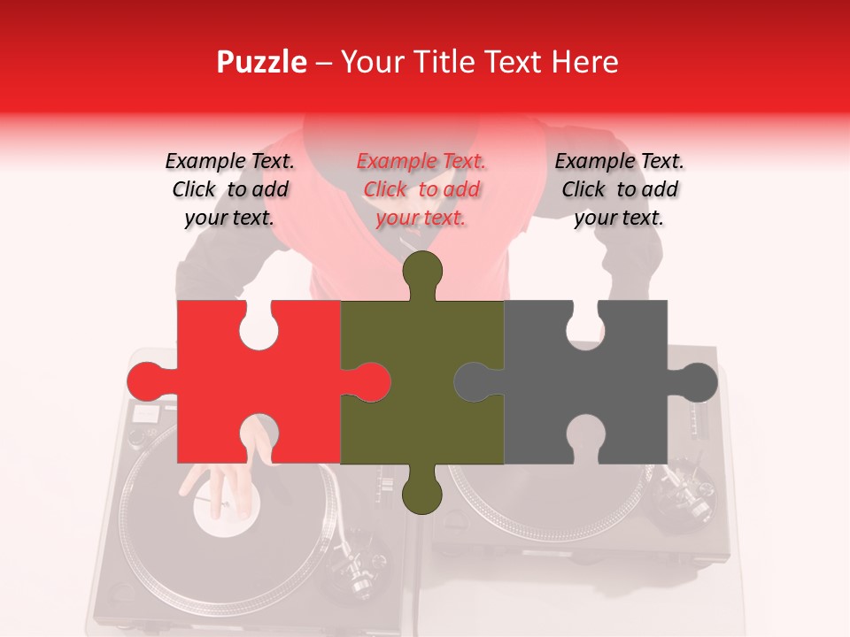 Spinning Turntable PowerPoint Template