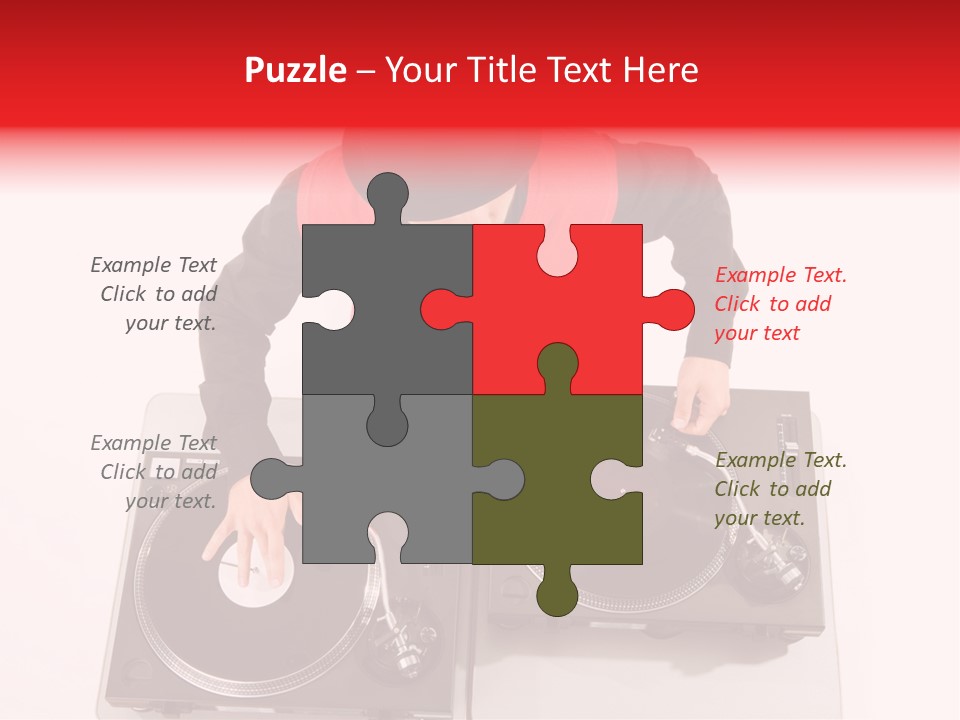 Spinning Turntable PowerPoint Template