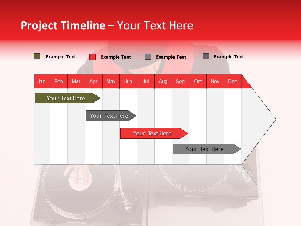 Spinning Turntable PowerPoint Template