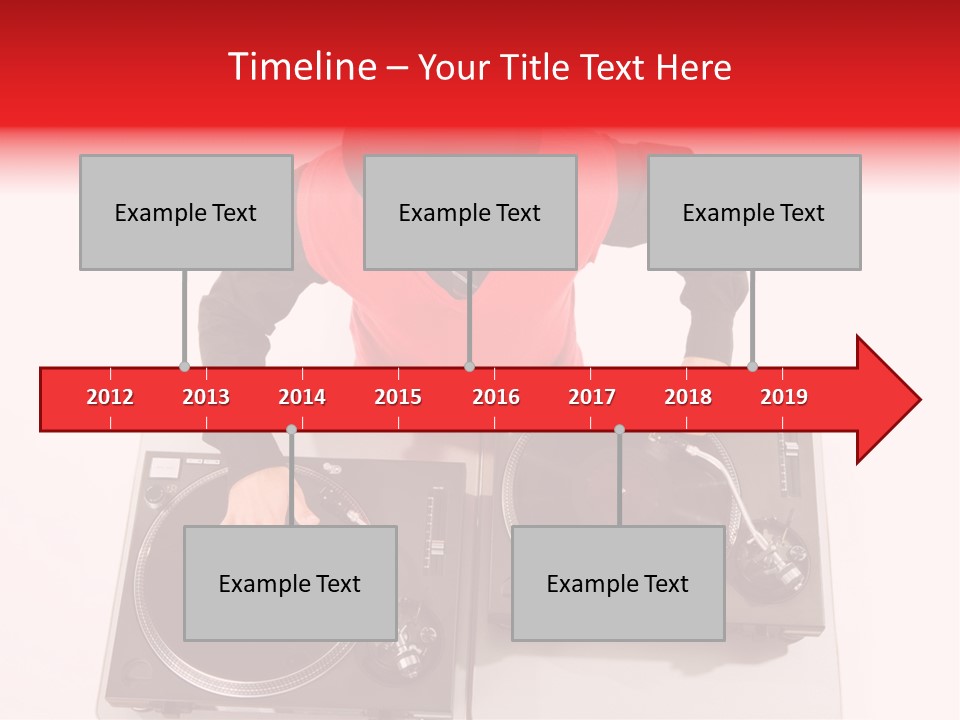 Spinning Turntable PowerPoint Template