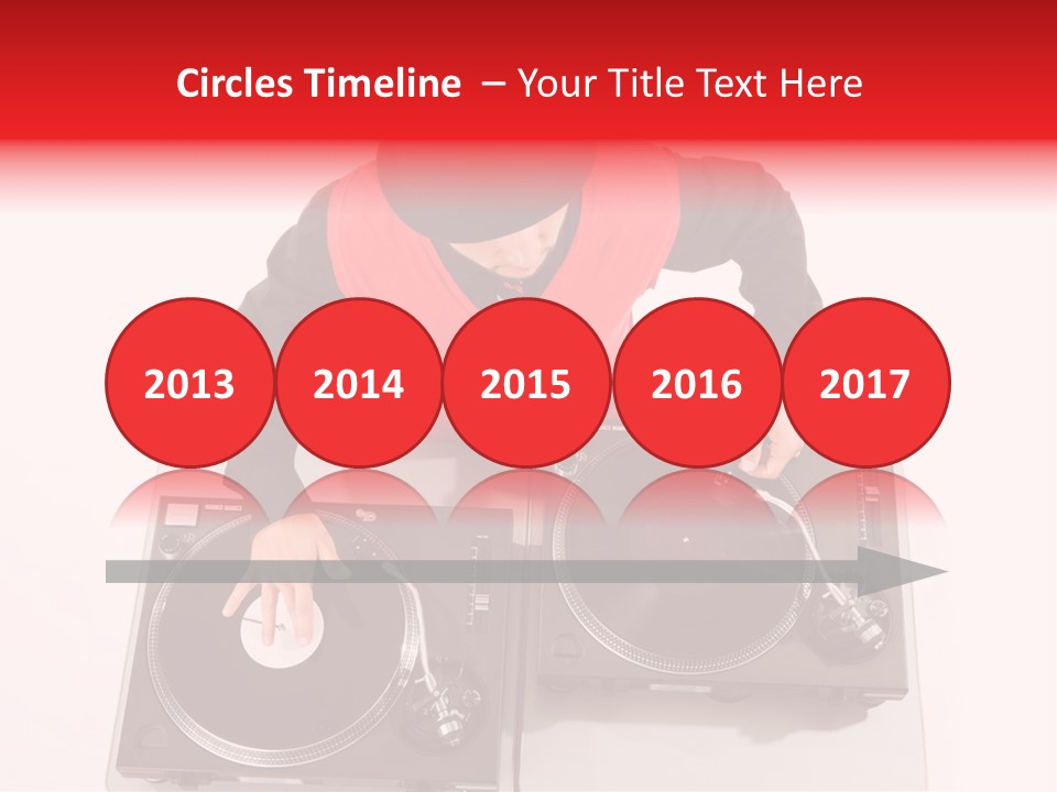 Spinning Turntable PowerPoint Template